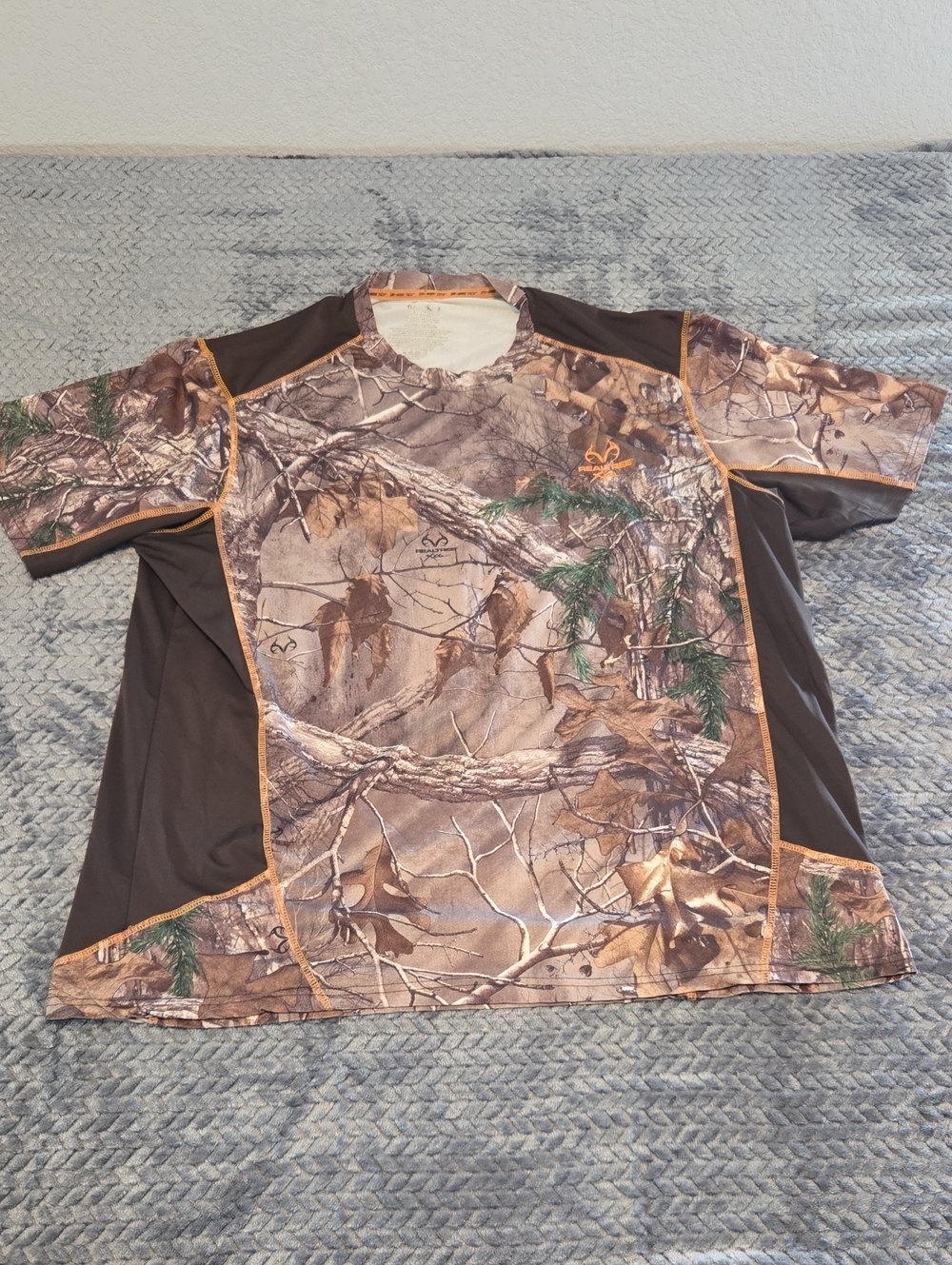 Mens Realtree Short Sleeve Shirt